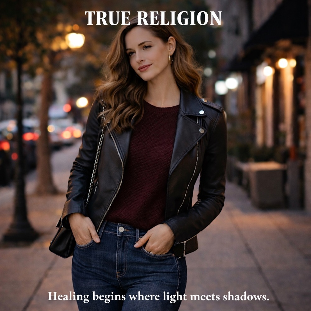 True Religion Dark Wash Straight-Leg Jeans | Size 27 | Made in USA - Picture 12 of 14